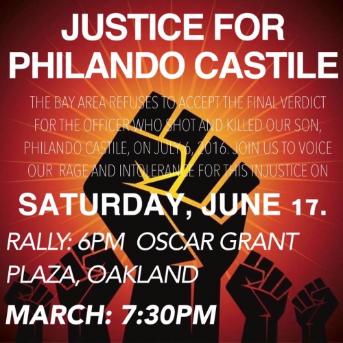 Rally Against Injustice: Rally For Philando Castille @ Oscar Grant Plaza | Oakland | California | United States