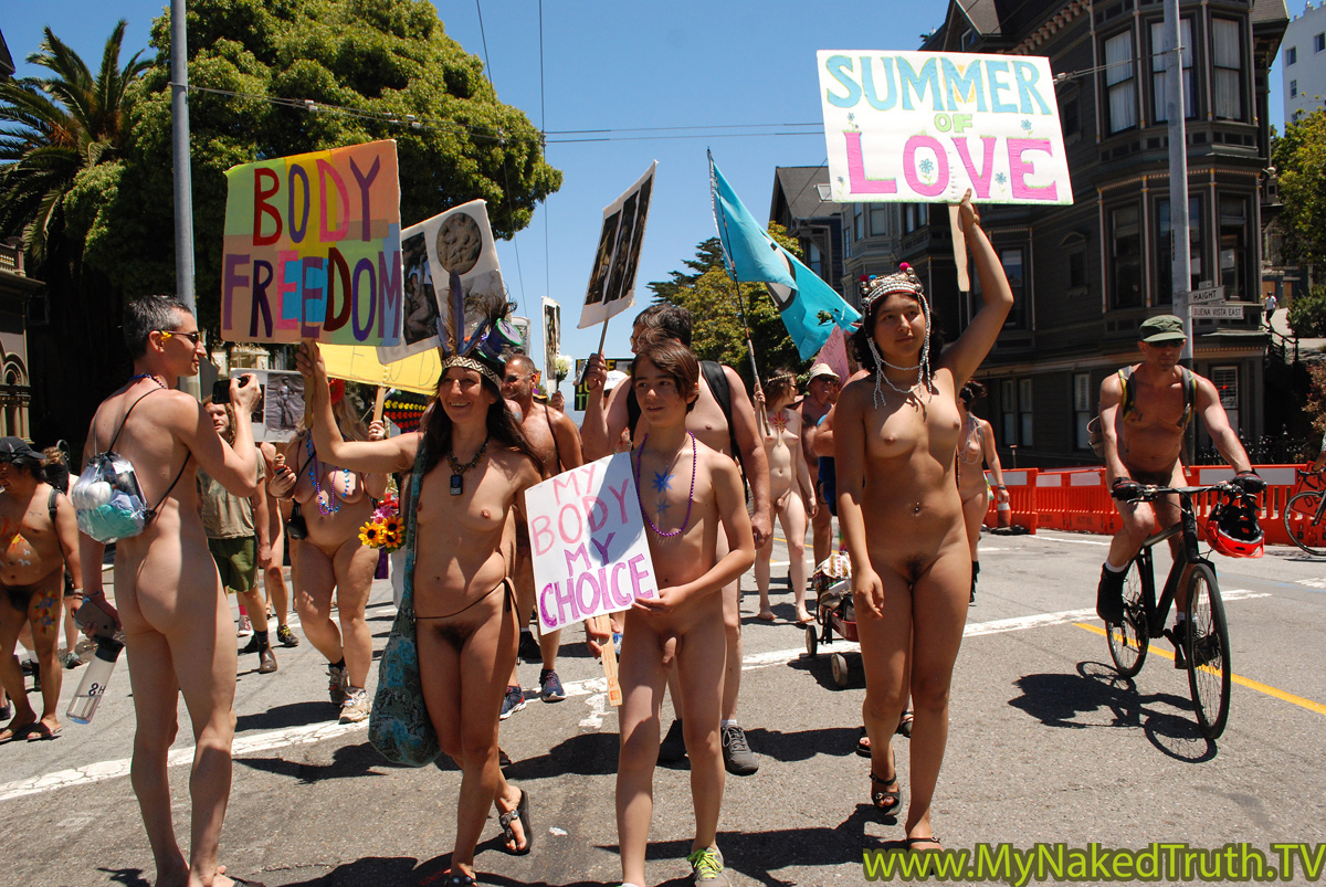 Nude Love Parade.