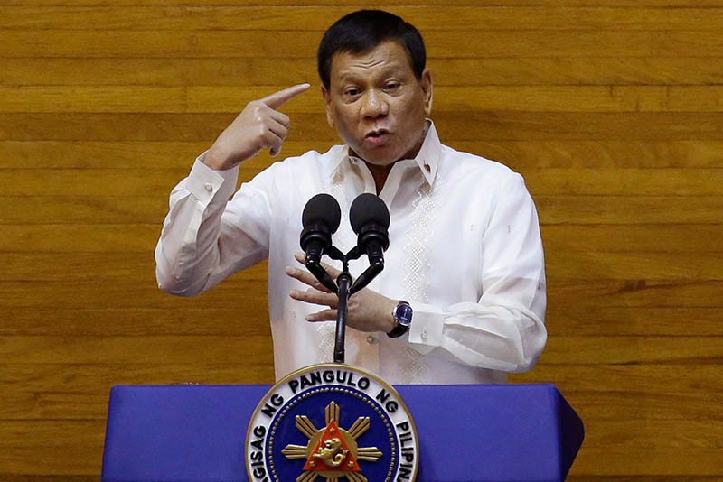 Philippine President Duterte's State of the Nation Address ...