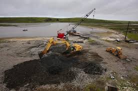 UBC 34 diver Matthew Zugsberger was hired to work in the removal of oyster racks at the Drake's Bay Estero clean-up. As he did the work he discovered highly toxic and deadly chemicals which threatened