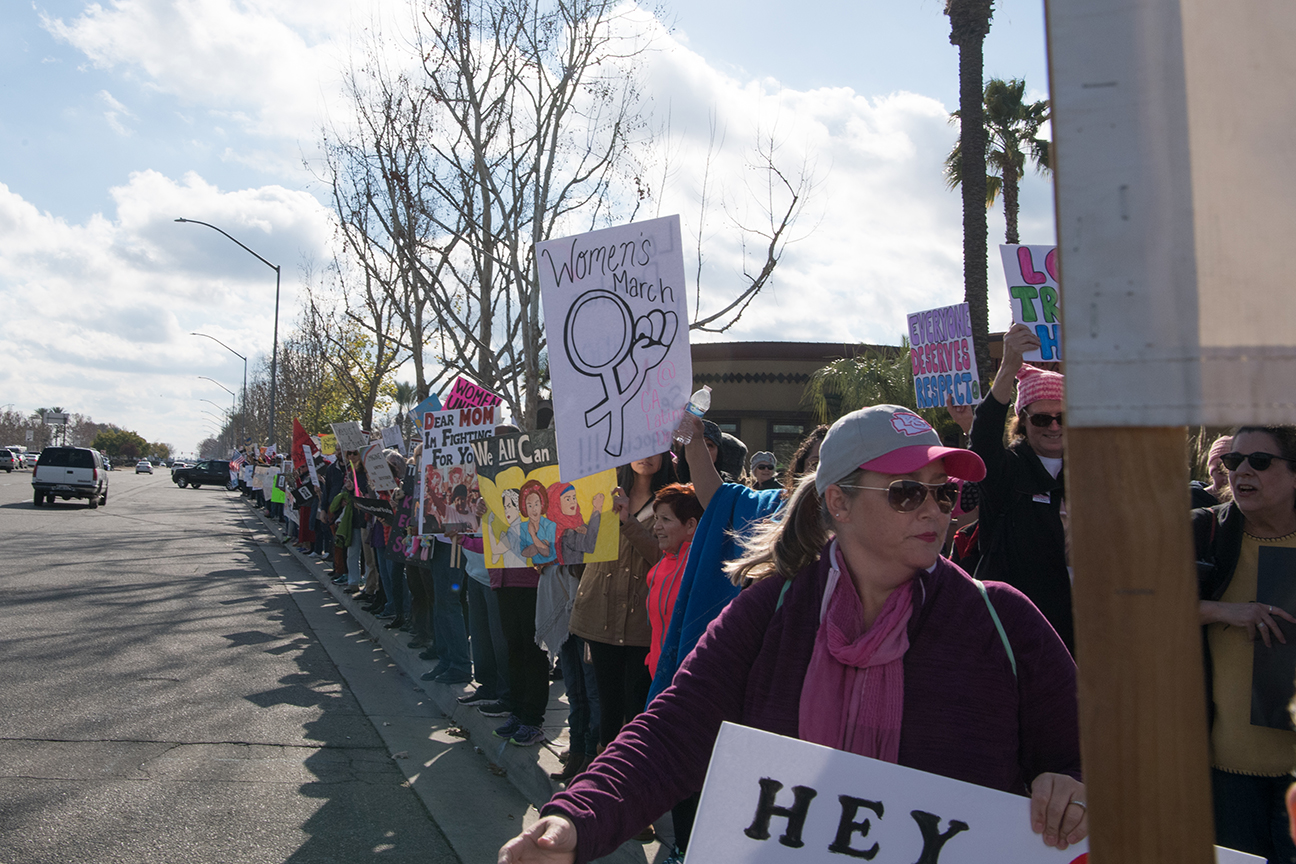 The Women's March in Fresno : Indybay