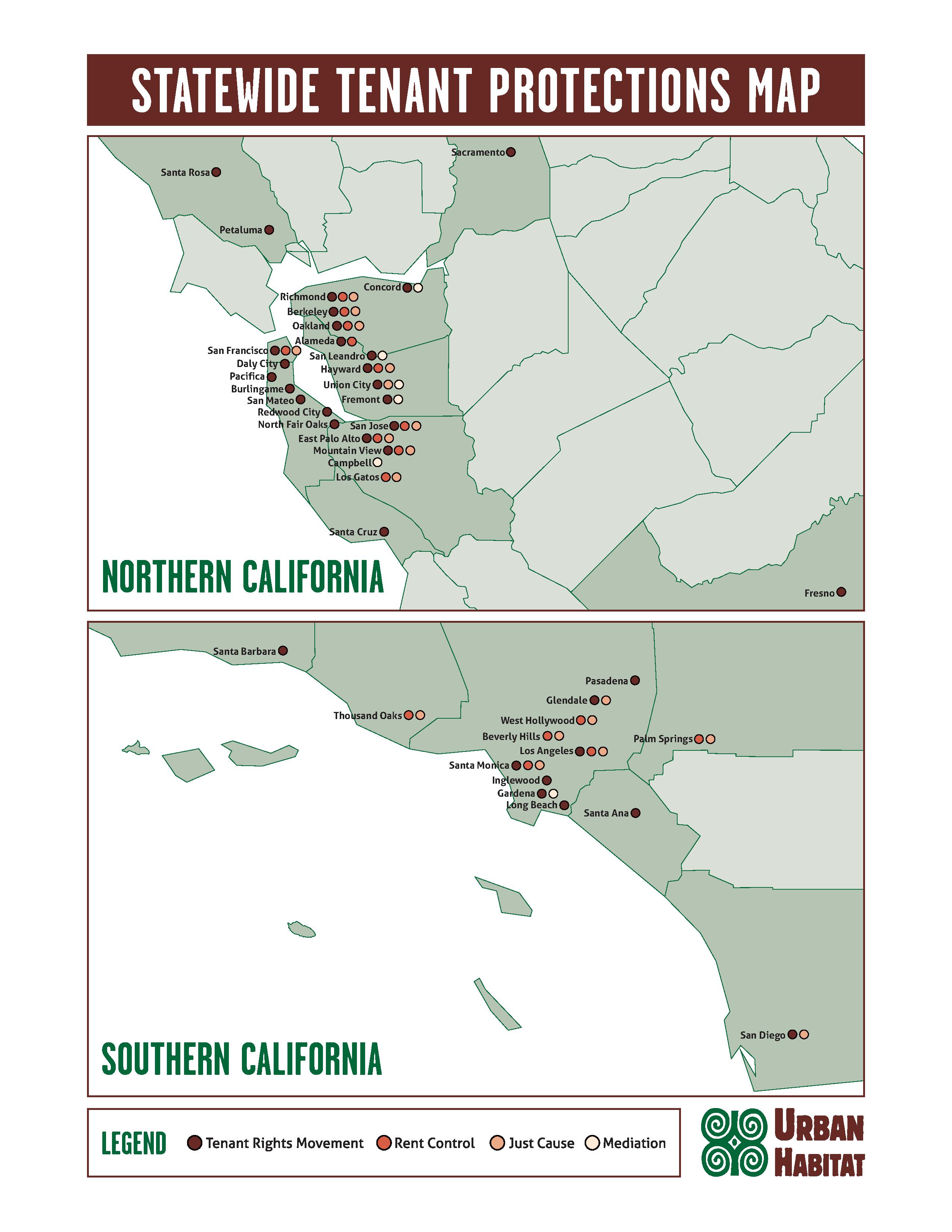 Rent Control Los Angeles Map