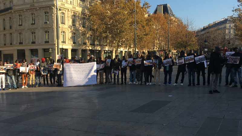 Somalians Rally In Paris To Protest Genocide Of Their Families and ...