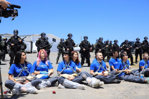 480_dxe-petaluma_june03-2019a_activists-chained-in-front-of-riot-police-holding-dead-ducks_1.jpeg