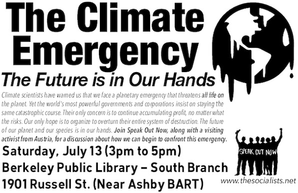 The Climate Emergency: The Future is in Our Hands @ South Berkeley Public Library