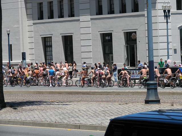 The 8th Annual World Naked Bike Ride San Francisco 2019