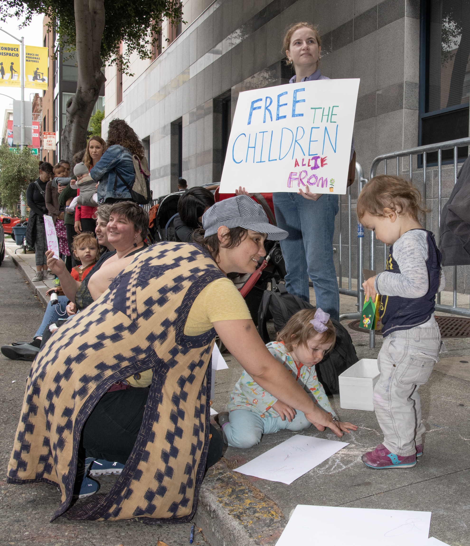 Protesting Babies Toddlers and Babies Join ICE Protest : Indybay
