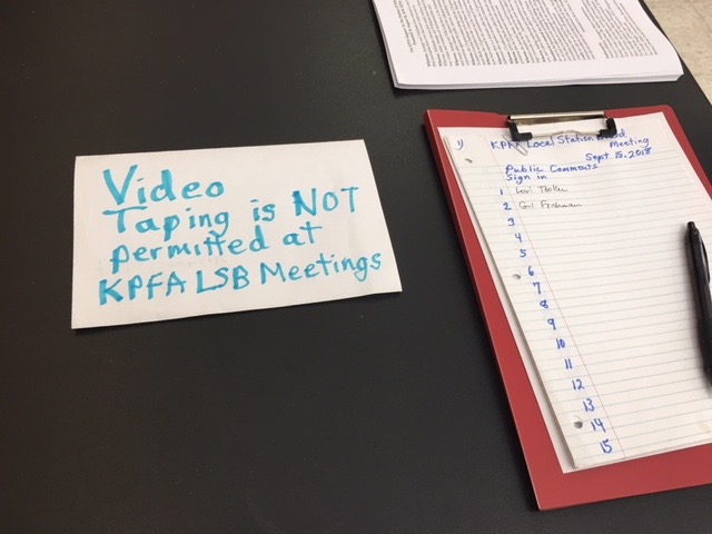 kpfa_lsb_ban_on_video_taping_wolfley_sign9-15-18_2_2.jpg 