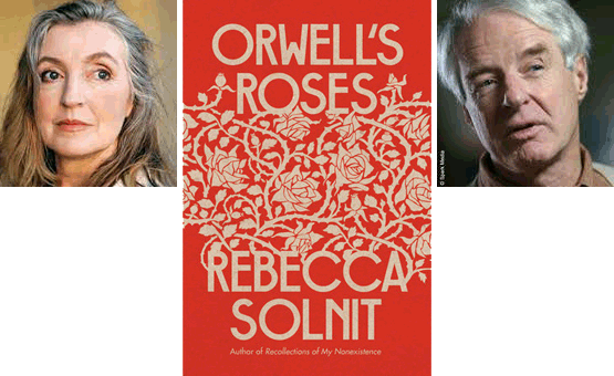 Rebecca Solnit in Conversation with Adam Hochschild on Her New Book Orwell's Roses @ 3rd Floor Loft of the McRoskey Mattress Co.