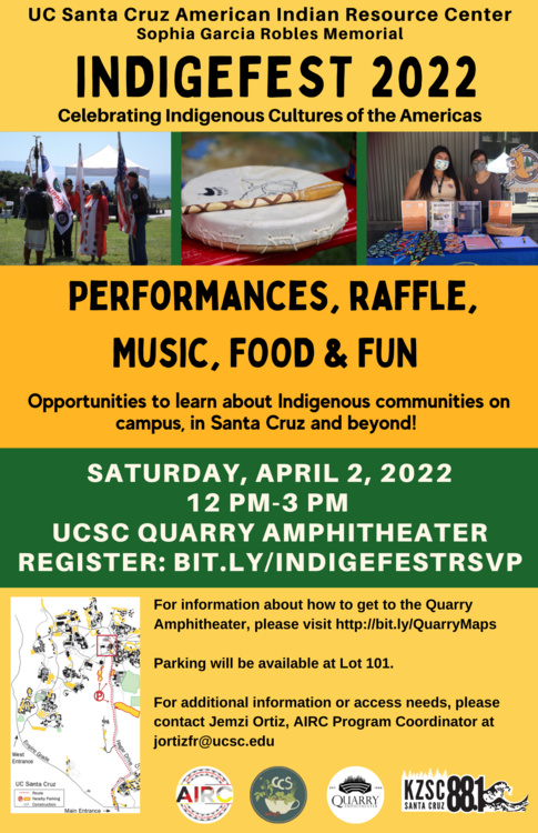 Ucsc 2022 Calendar Indigefest 2022: Celebrating Indigenous Cultures Of The Americas : Indybay