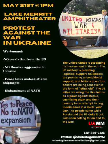 Protest Against the War in Ukraine @ Lake Merritt Amphitheater
