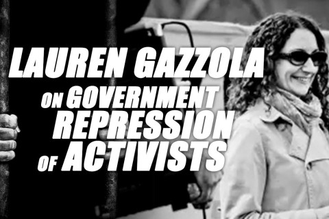 Saturday 8/13: Meetup: Lauren Gazzola on Government Repression of
Activists