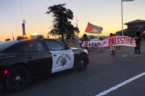 CHP Harrassing Those Brave Enough to Stand Against Genocide