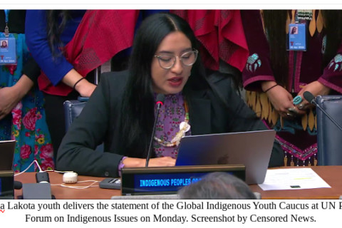 Indigenous Youths and Women Leading U.N. Permanent Forum on Indigenous
Issues