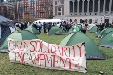Columbia Students File Civil Rights Complaint After NYPD Arrests,
National Guard Threat
