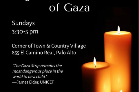 Sunday 4/28: Palo Alto Vigil for the Children of Gaza