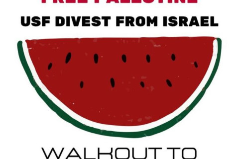 Monday 4/29: Free Palestine: USF Divest from Israel