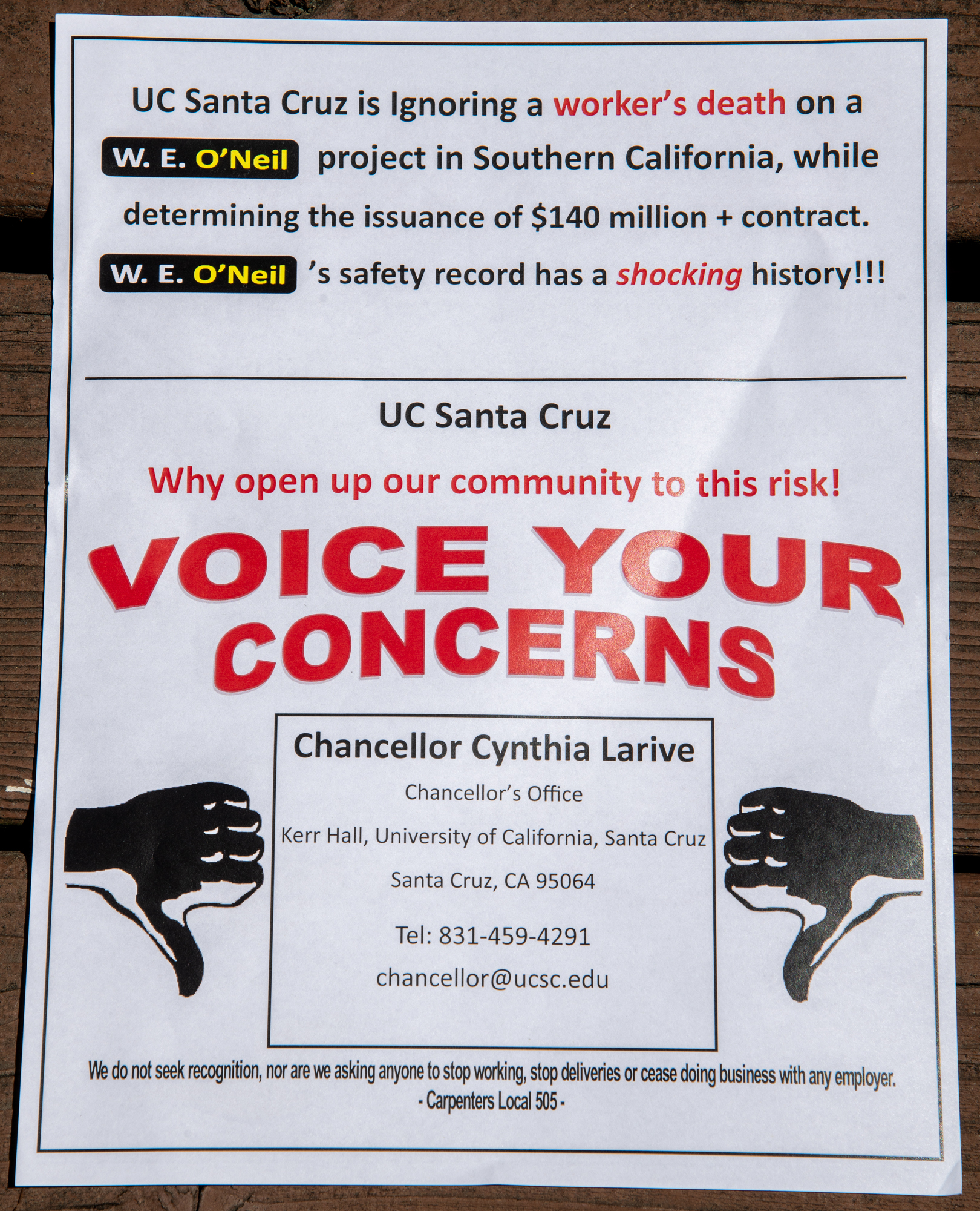 Carpenters Union Opposes Contractor Bidding on UC Santa Cruz Housing ...