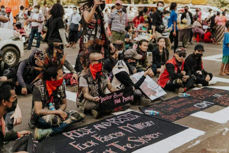 anarchs-punk in Myanmar
