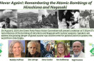 Flyer for Hiroshima/Nagasaki Webinar