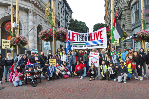 Hypocrisy off the self-appointed "example to the world" for "our" values of freedom and democracy exposed