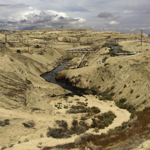 The Cymric Oilfield in Kern County.