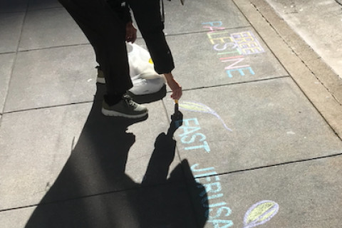 Leslie doing her Monday through Friday task