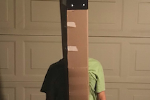 our tall awkward costume