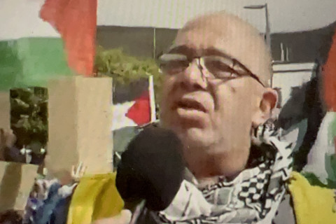 On November 29, 2024 as part of an international day of solidarity with Palestine South African trade unions and activists protested at U...