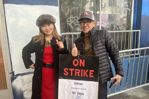 Strikers on 93rd Day Of The Strike