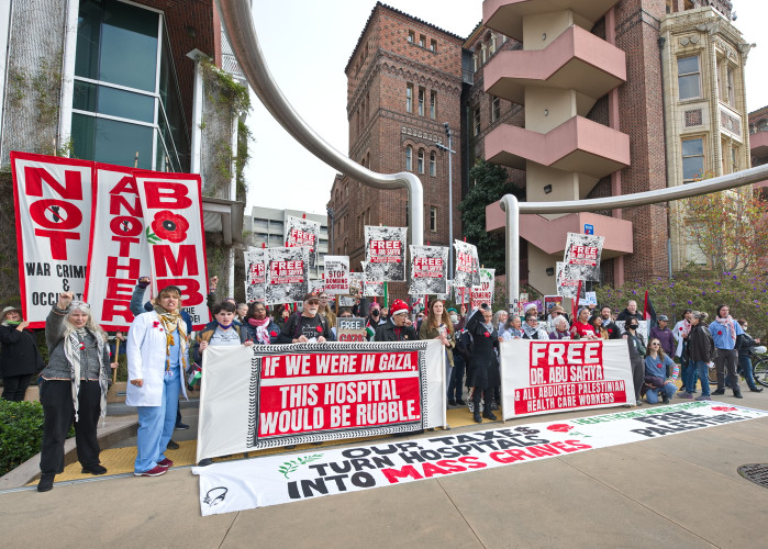 Action at San Francisco General Hospital part of worldwide protest