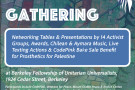 poster for Peace Gathering event