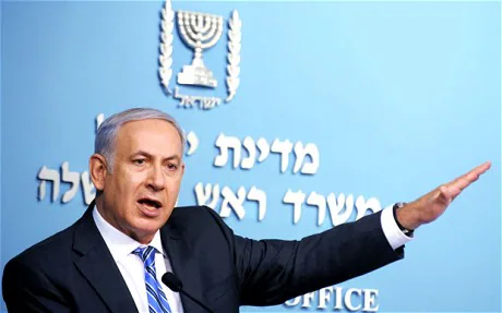 Netanyahu nazi fascist salute