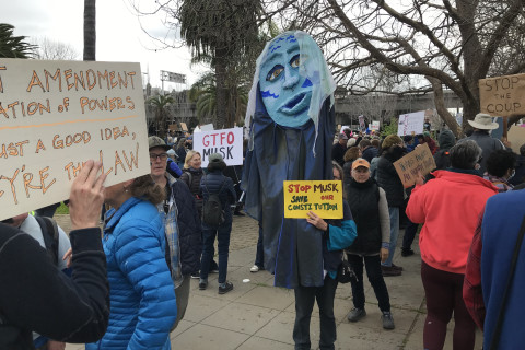 gathering in Oakland