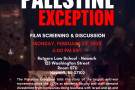Online
https://go.rutgers.edu/palestinefilm