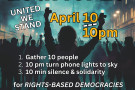10th for 10 - global solidarity movement for democracy