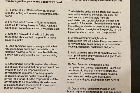 Purpose Of The United Front Against Fascism