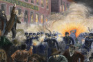 The attack on Haymarket workers in 1886