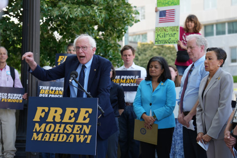 WASHINGTON (04-30) – Columbia University student Mohsen Mahdawi, illegally arrested and jailed by masked ICE (U.S. Immigration and Custom...