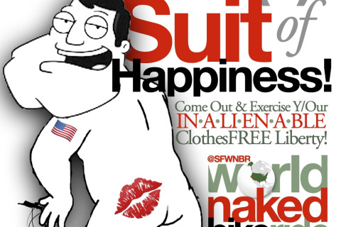 Saturday 17 May San Francisco World Naked Bike Ride