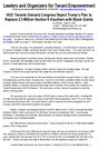 Save Section 8 Tenants and HUD's Subsidized Housing Programs!