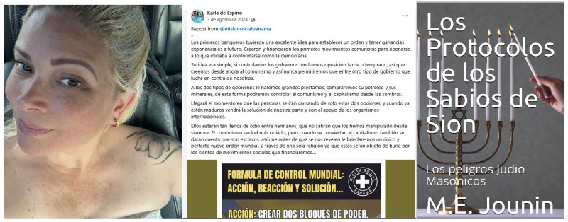 Karla de Espino: nazi panameña