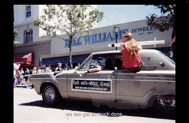 Image from 2025 short documentary "Love is the Drug" by Liz Roberts