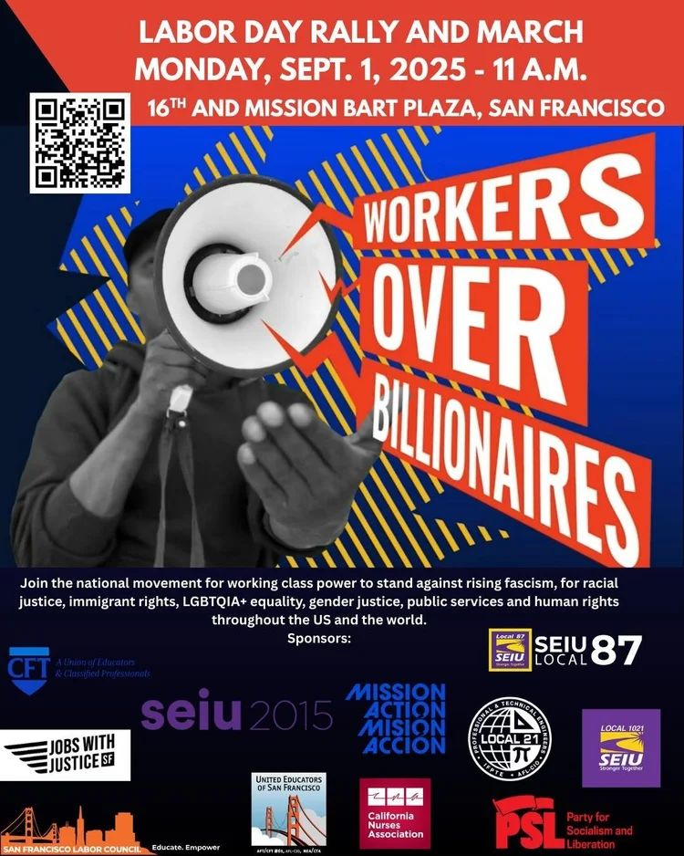 March will start at 16th and Mission BART Plaza in San Francisco and proceed to Dolores Park for the rally.

BART 16th St. Mission Station