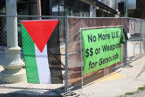 No more U.S. money for weapons or genocide