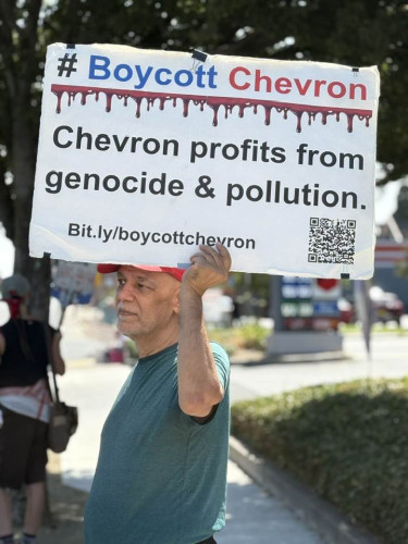 Chevron profits from genocide and pollution