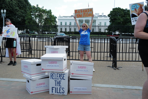As the Epstein File-Gate controversy continues to grow, protests for the last two days have seen survivors, legislators and activists all...