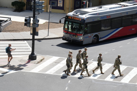 Photographing the Guard.