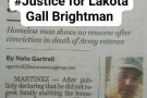 Justice For Lakota Gall Brightman