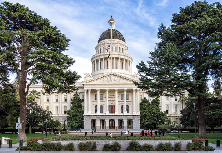 California State Capitol Building in Sacramento